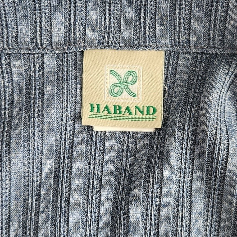 Haband Full Zip Men's Jacket Size Large Gray Y2K Style 129 Made in Switzerland‎ - Picture 4 of 15
